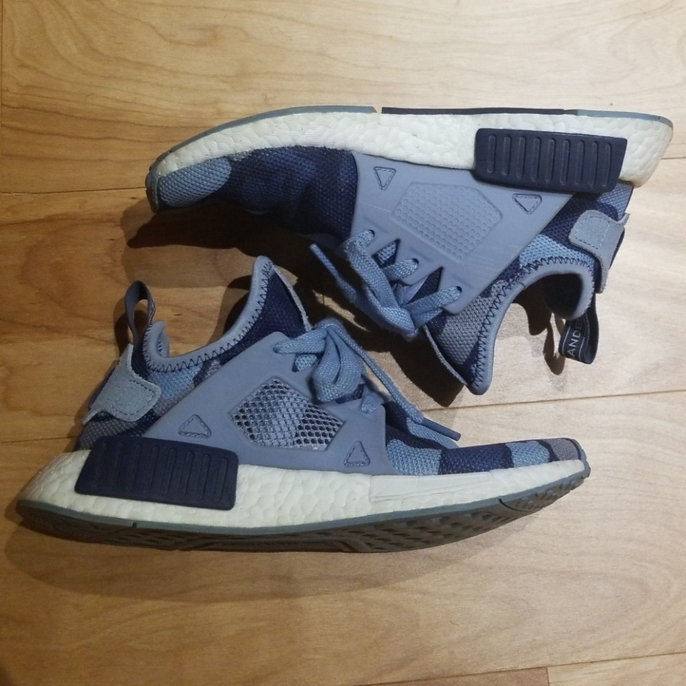 Blue Camo Adidas NMD